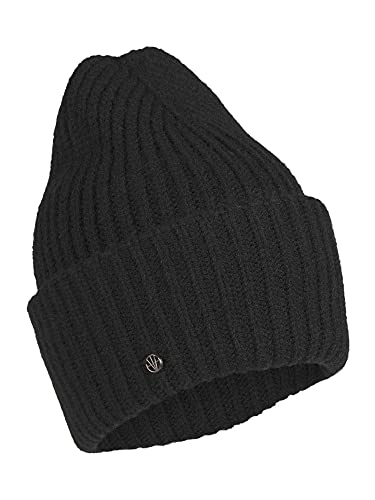 LOEVENICH Damen Strickmütze Beanie Mütze Warme Wintermütze Cozy Winter - Schwarz von Loevenich