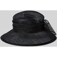 Loevenich Hut mit Schleifen-Applikation Modell 'Sinamaye Matelot' in Black, Größe One Size von Loevenich