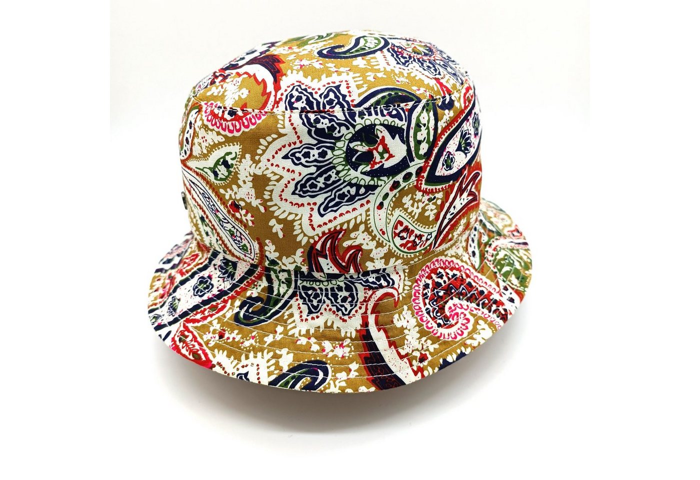 Loevenich Sonnenhut Bucket Hat paisley camel von Loevenich