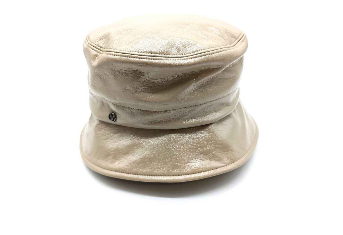 Loevenich Sonnenhut Lack Bucket Hat beige von Loevenich