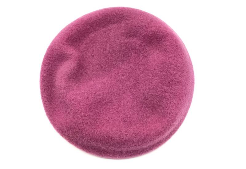 Loevenich Sonnenhut Wollbaske m. Strickrand mauve von Loevenich