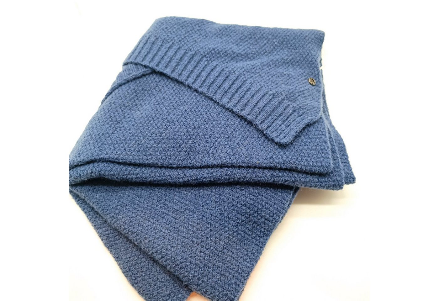 Loevenich Strickmütze Schal blue von Loevenich