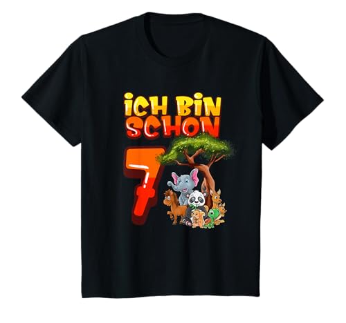 7. Geburtstag Löwe Shirt für Jungen Geburtstagsshirt 7 Jahre T-Shirt 7. Geburtstag Löwe Shirt für Jungen Geburtstagsshirt 7 Jahre T-Shirt von Löwe Geburtstag Motive Shop