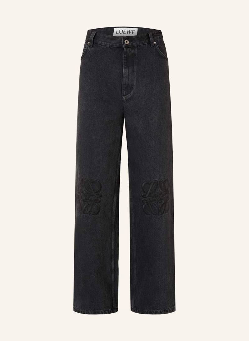 Loewe Boyfriend Jeans Anagram schwarz von Loewe