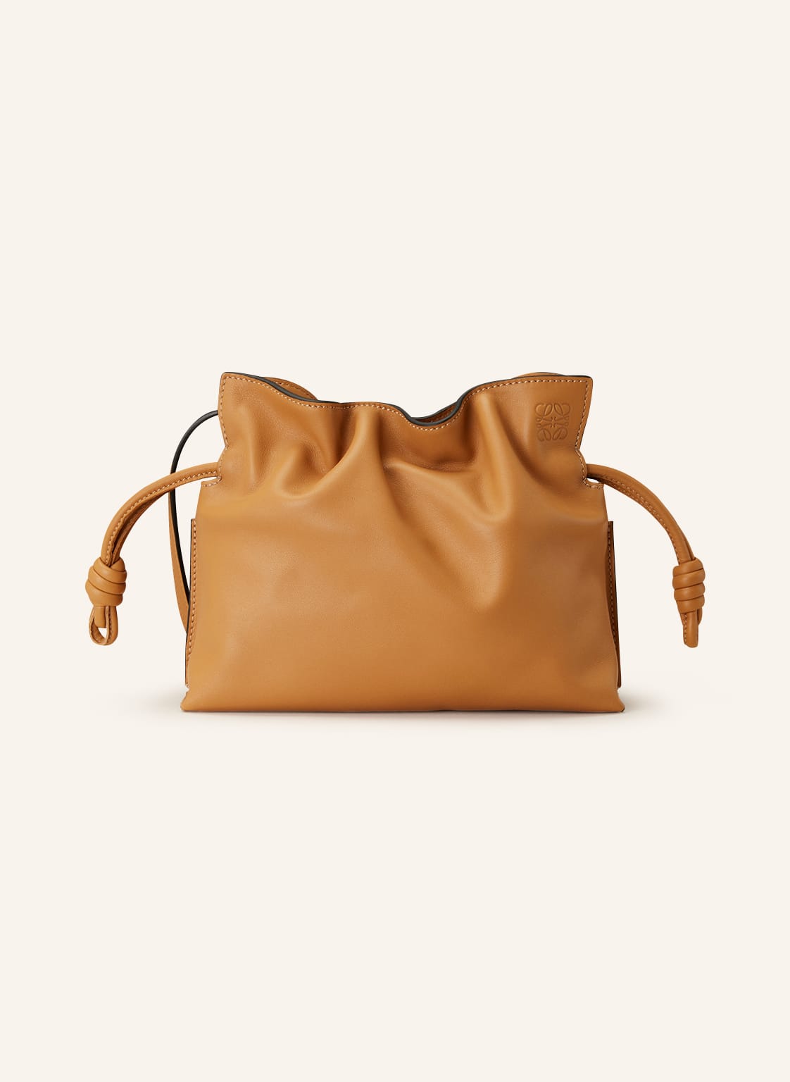 Loewe Beuteltasche Flamenco Mini beige von Loewe