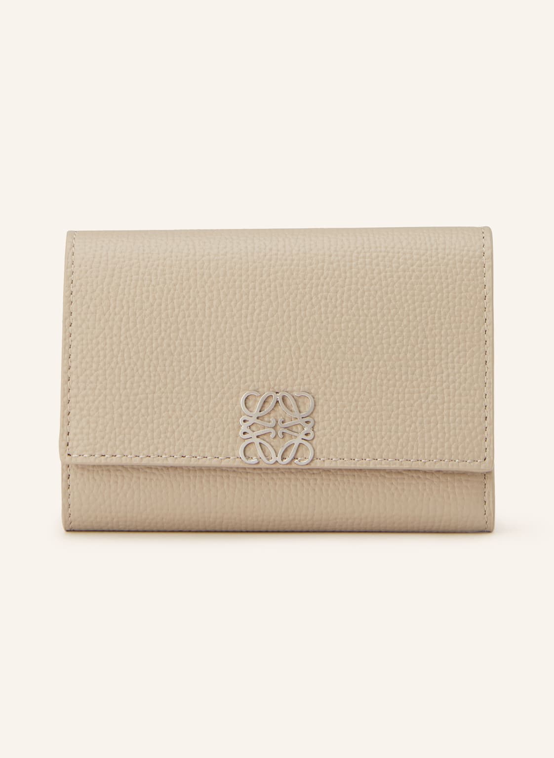 Loewe Geldbörse Anagram Small beige von Loewe