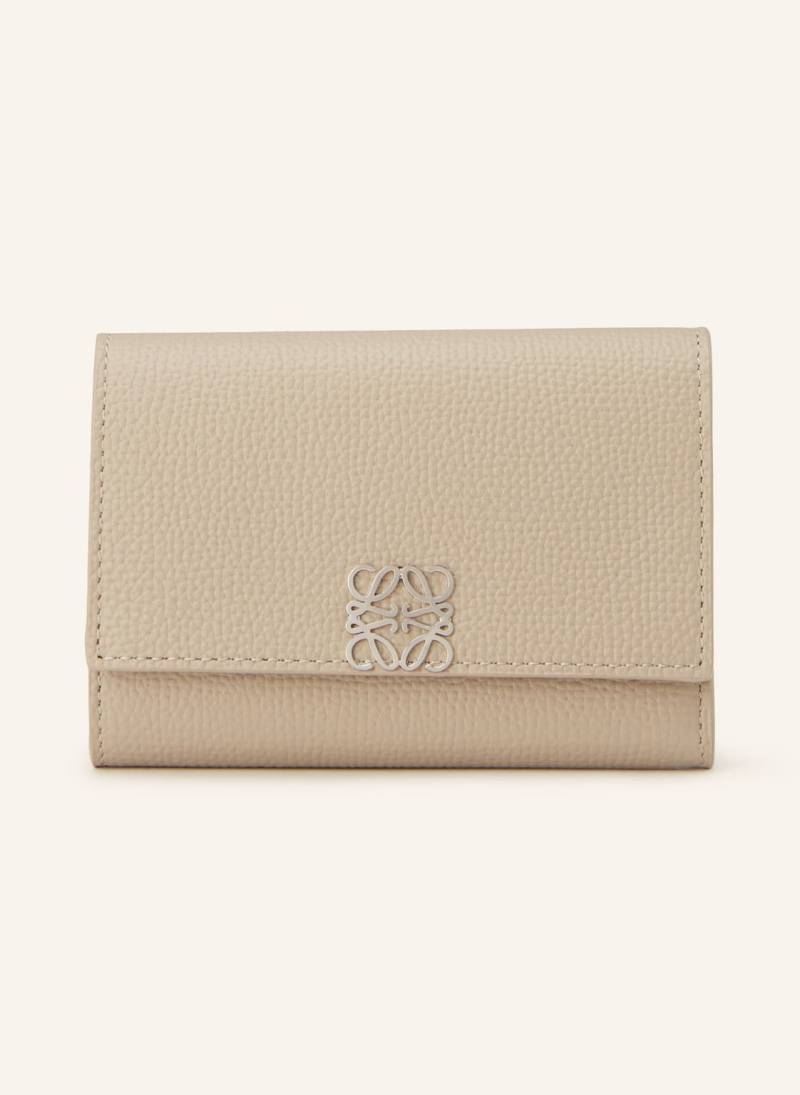 Loewe Geldbörse Anagram Small beige von Loewe