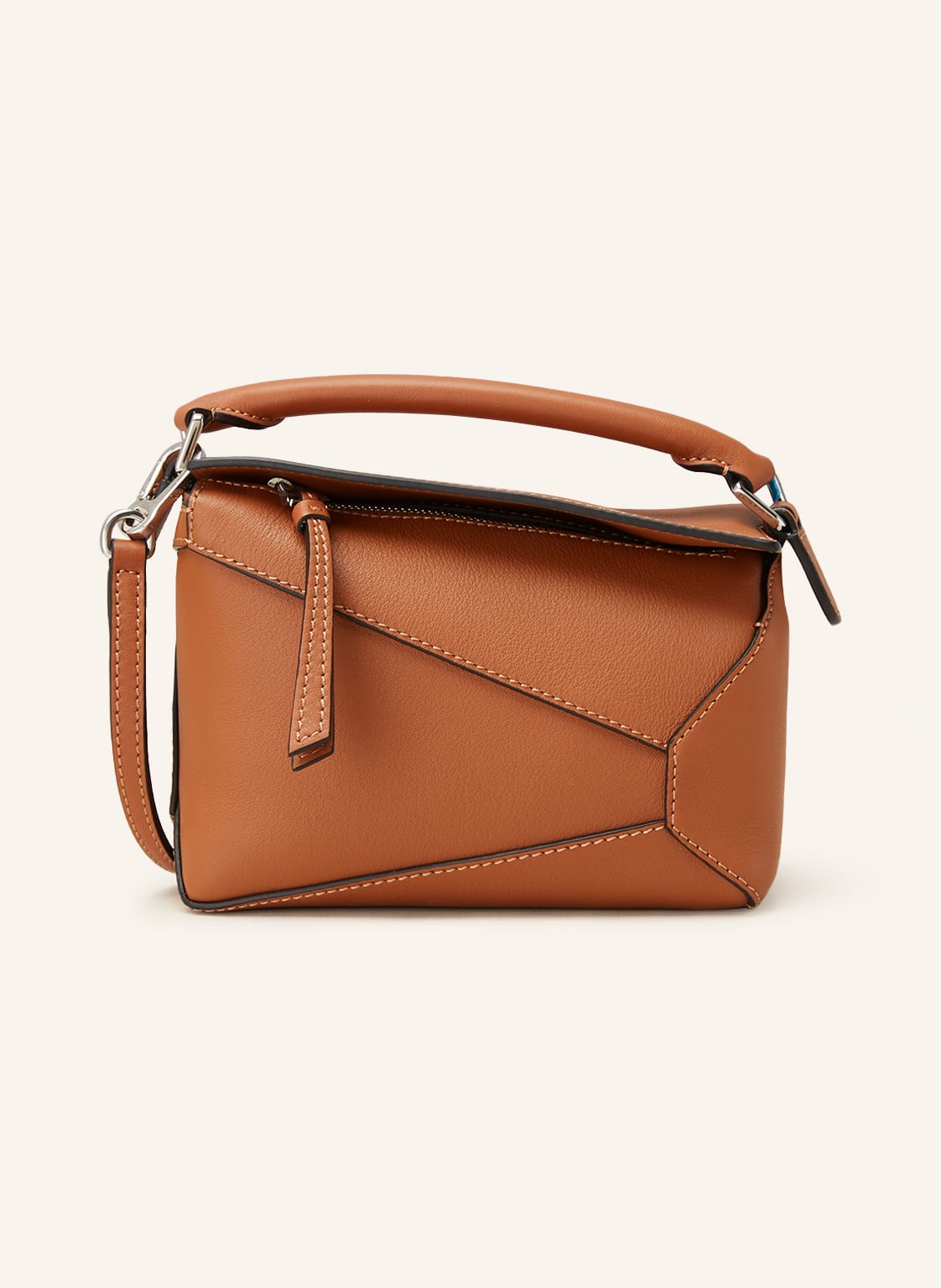 Loewe Handtasche Puzzle Edge Mini braun von Loewe