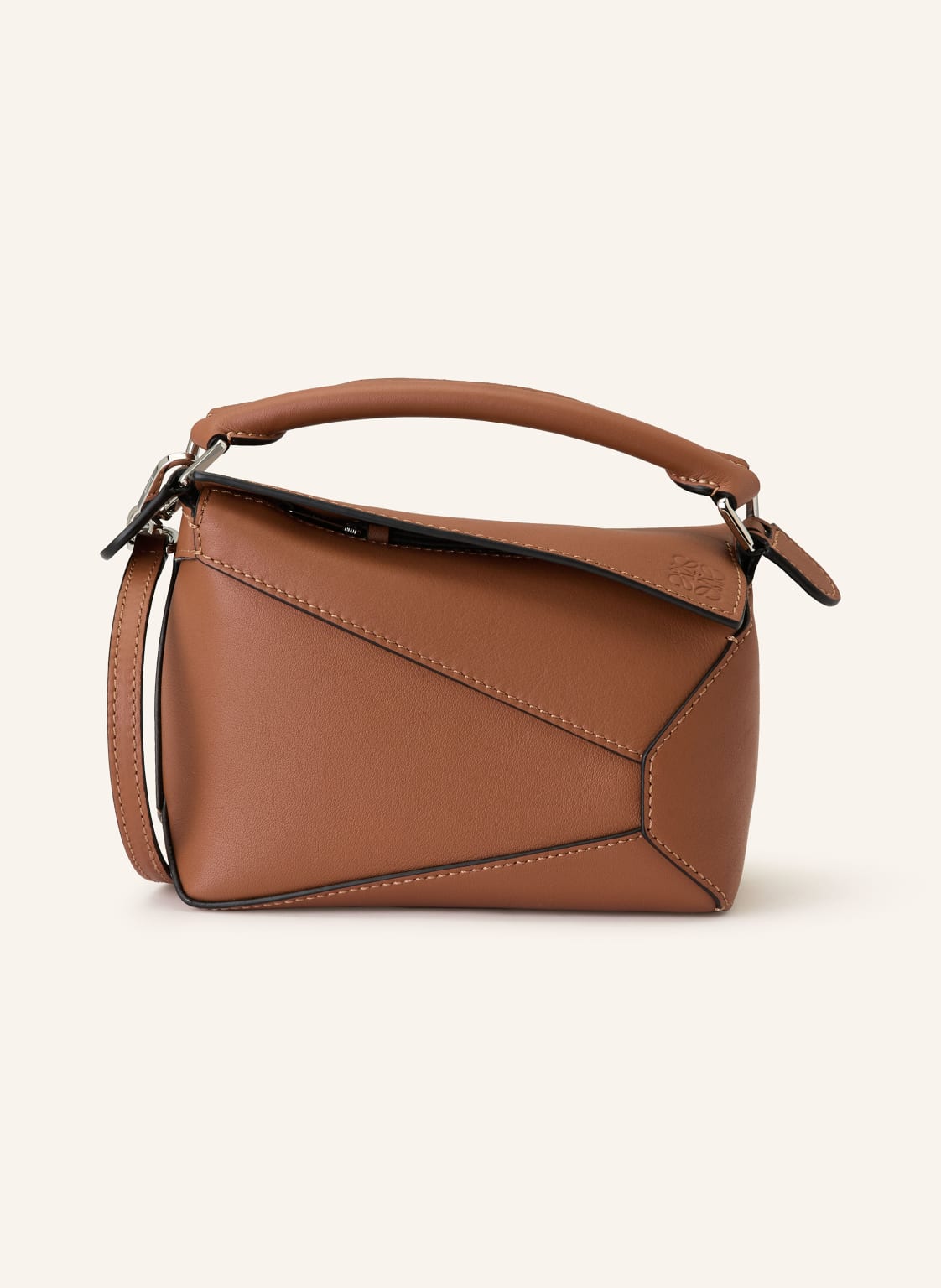 Loewe Handtasche Puzzle Edge Mini braun von Loewe