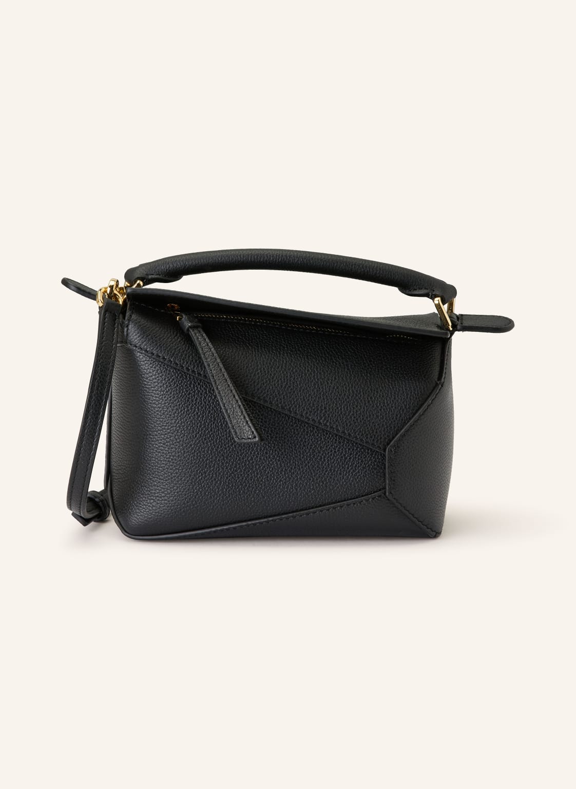 Loewe Handtasche Puzzle Edge Mini schwarz von Loewe