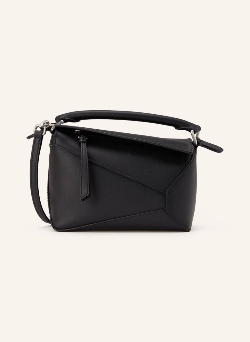 Loewe Handtasche Puzzle Edge Mini schwarz von Loewe