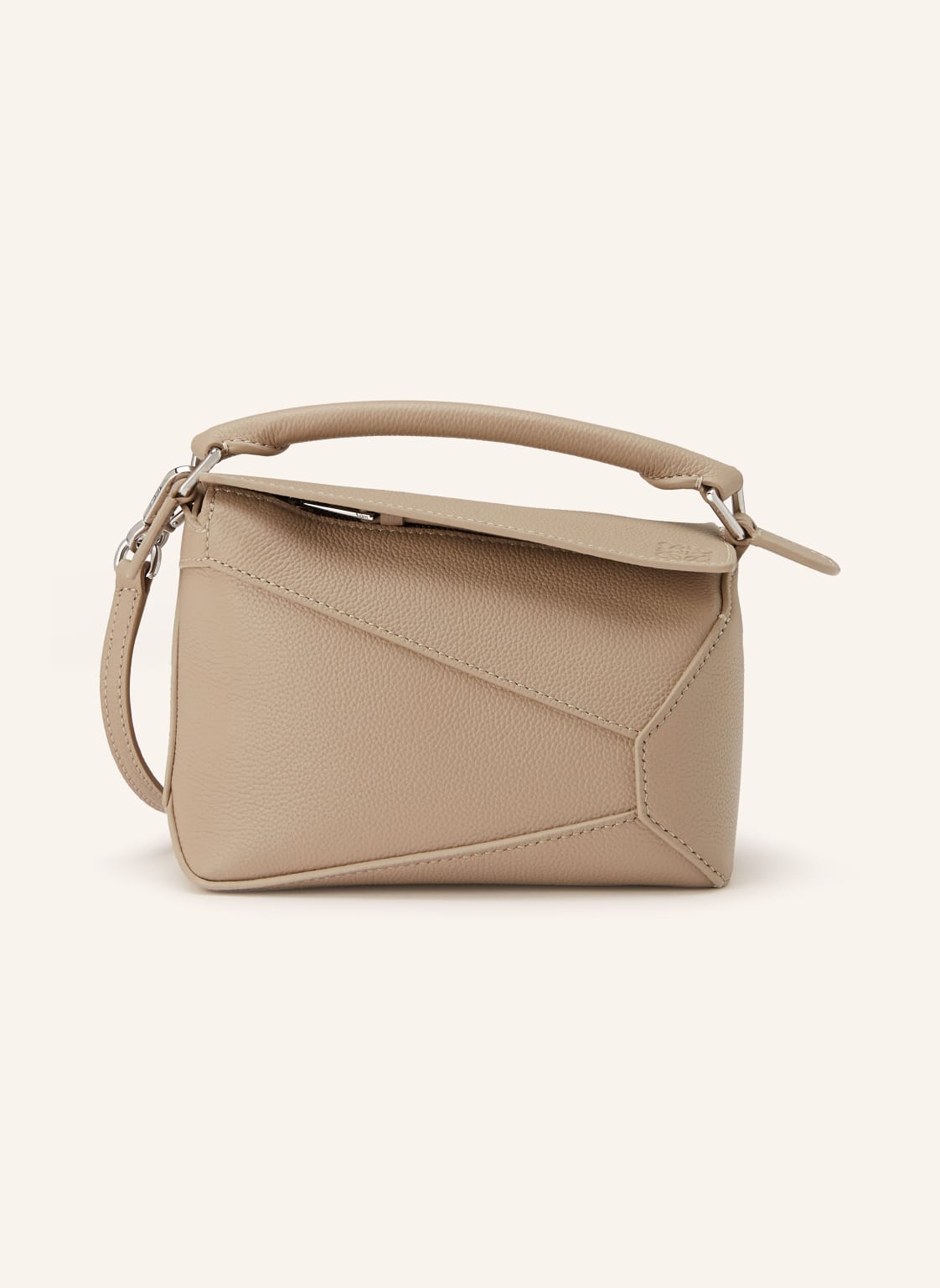 Loewe Handtasche Puzzle Edge Mini beige von Loewe