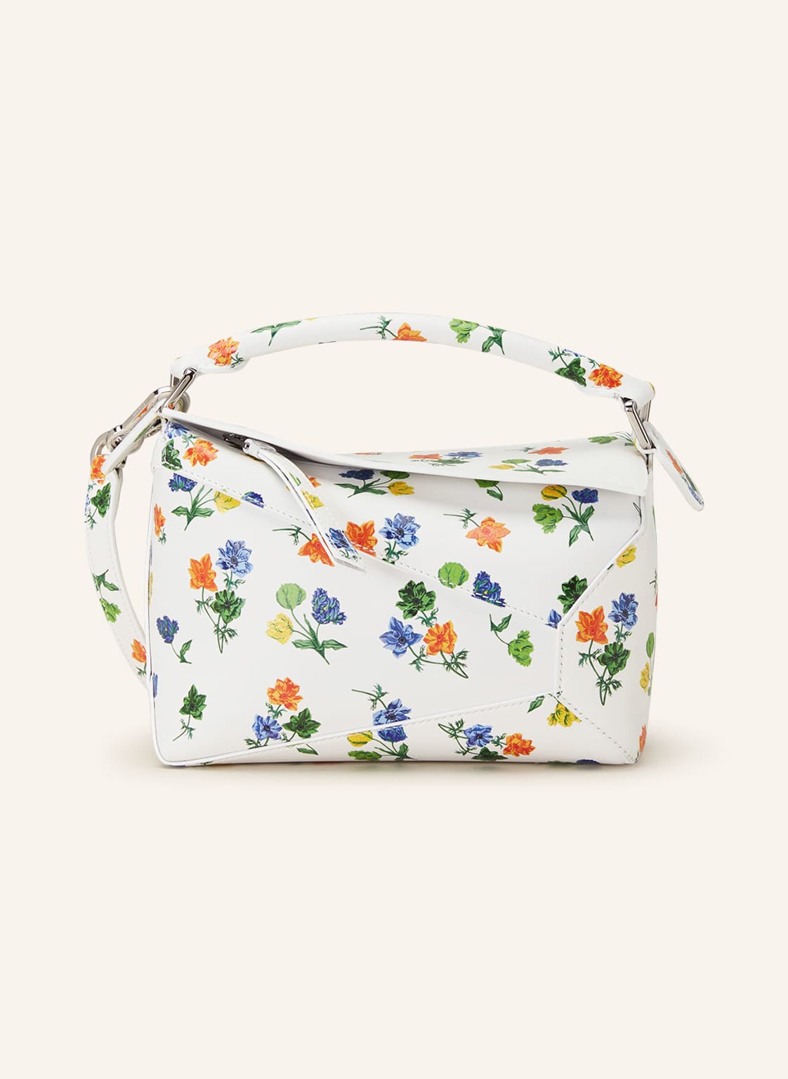 Loewe Handtasche Puzzle Edge Small weiss von Loewe