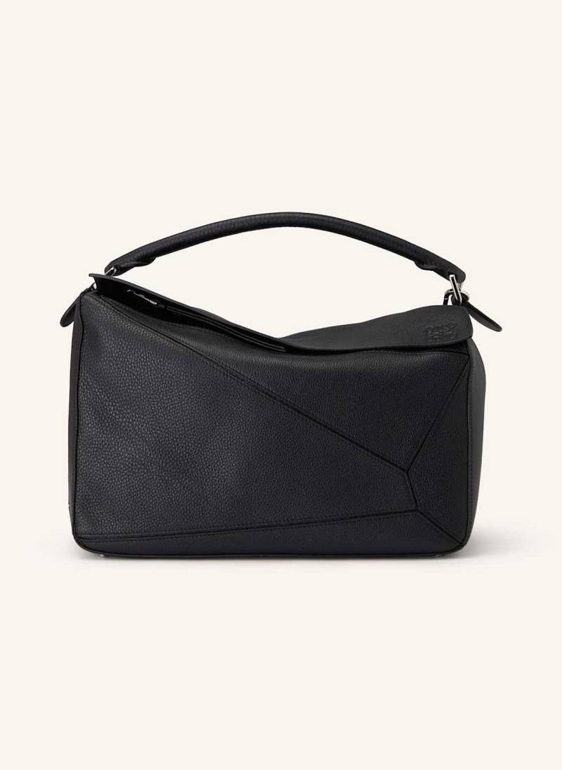 Loewe Handtasche Puzzle Large schwarz von Loewe