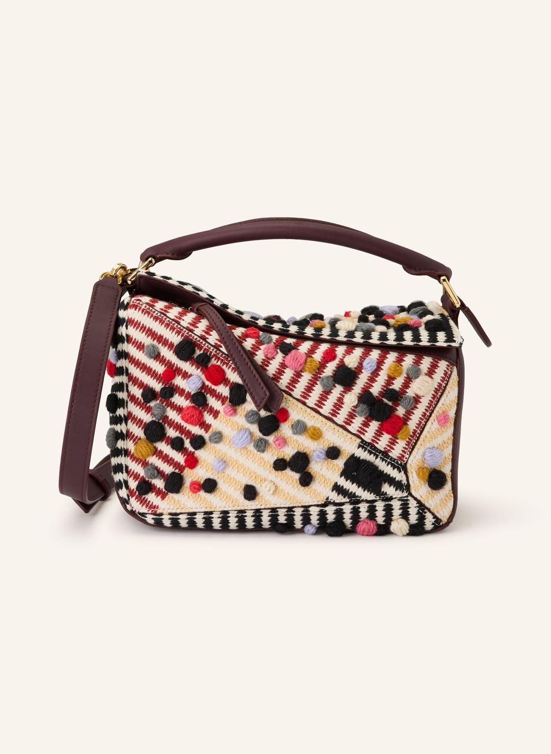 Loewe Handtasche Puzzle Small beige von Loewe