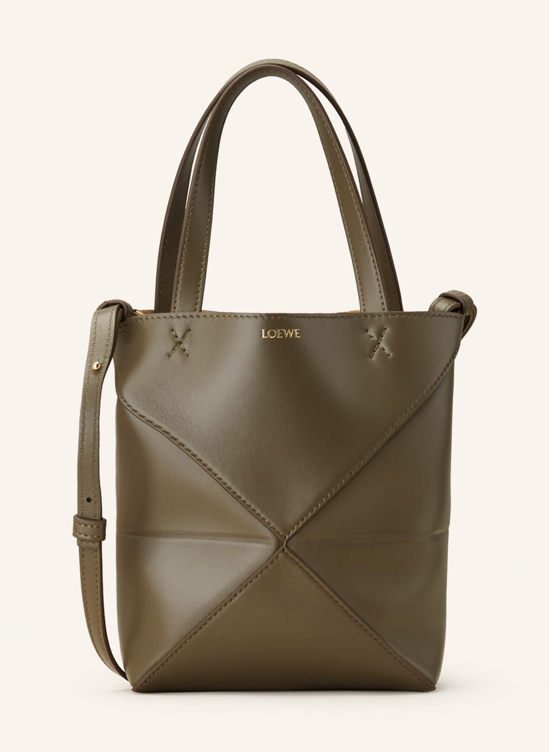 Loewe Handtasche Puzzle Tote Mini gruen von Loewe