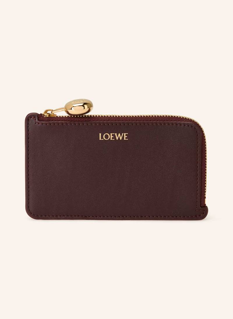 Loewe Kartenetui Pebble rot von Loewe