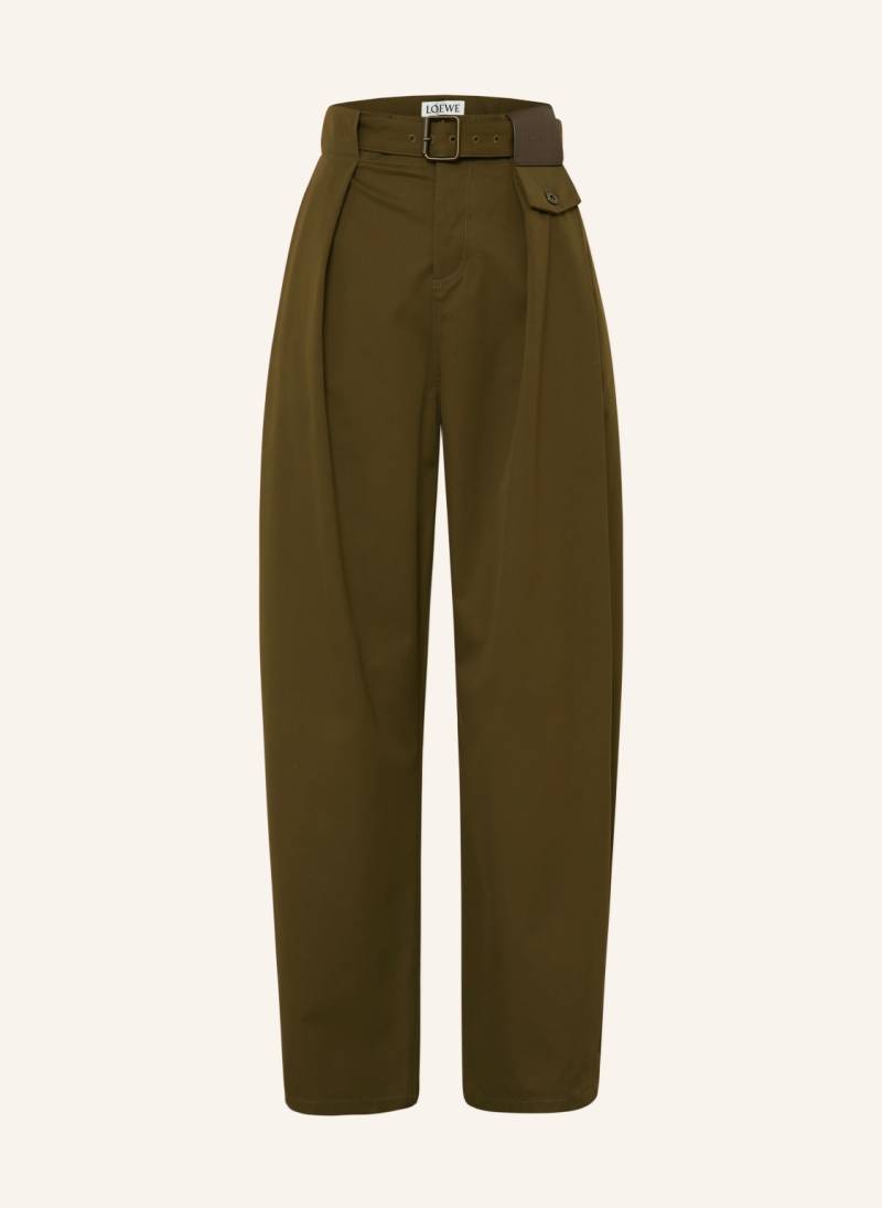 Loewe Marlenehose gruen von Loewe