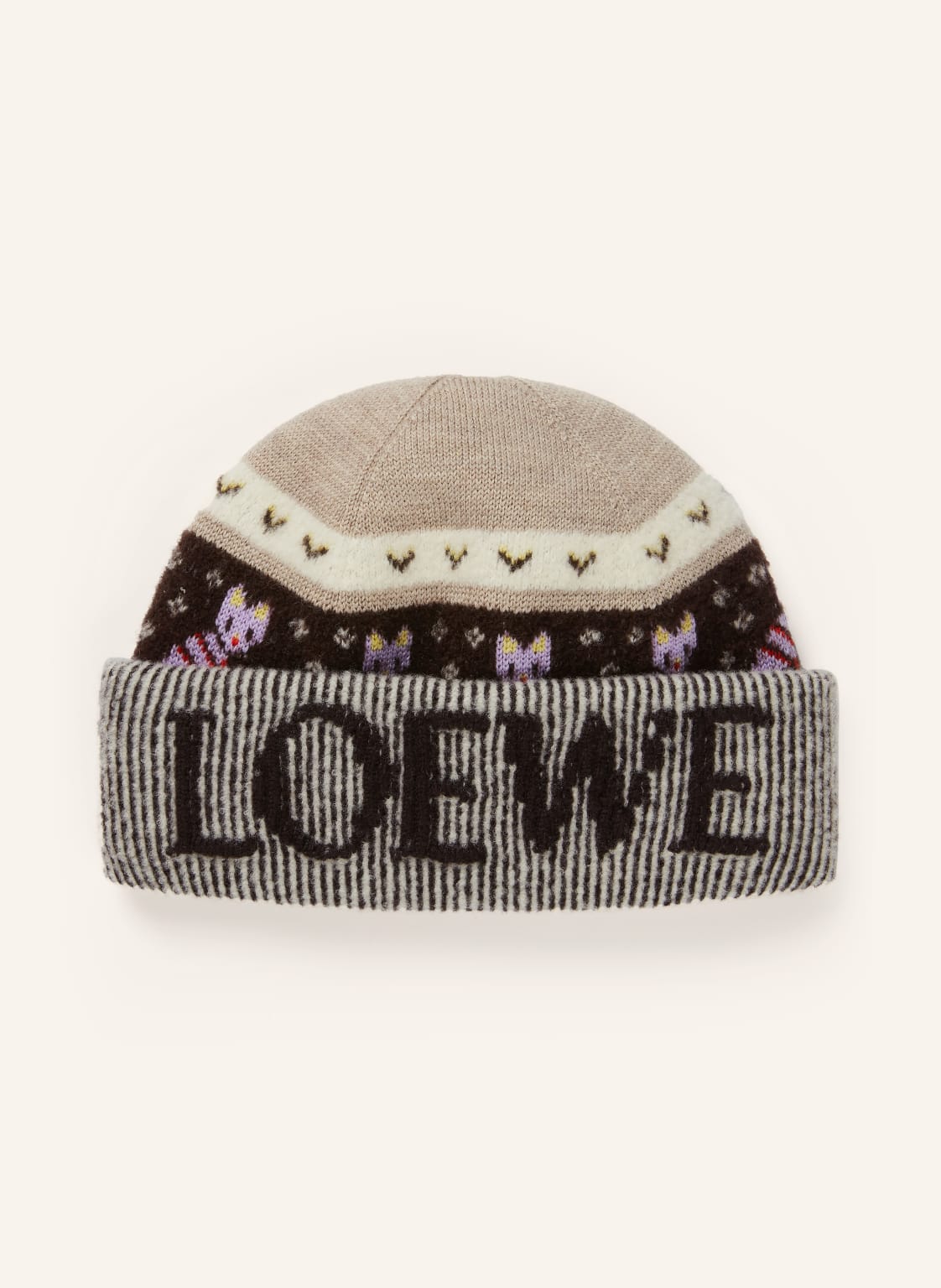 Loewe Mütze beige von Loewe