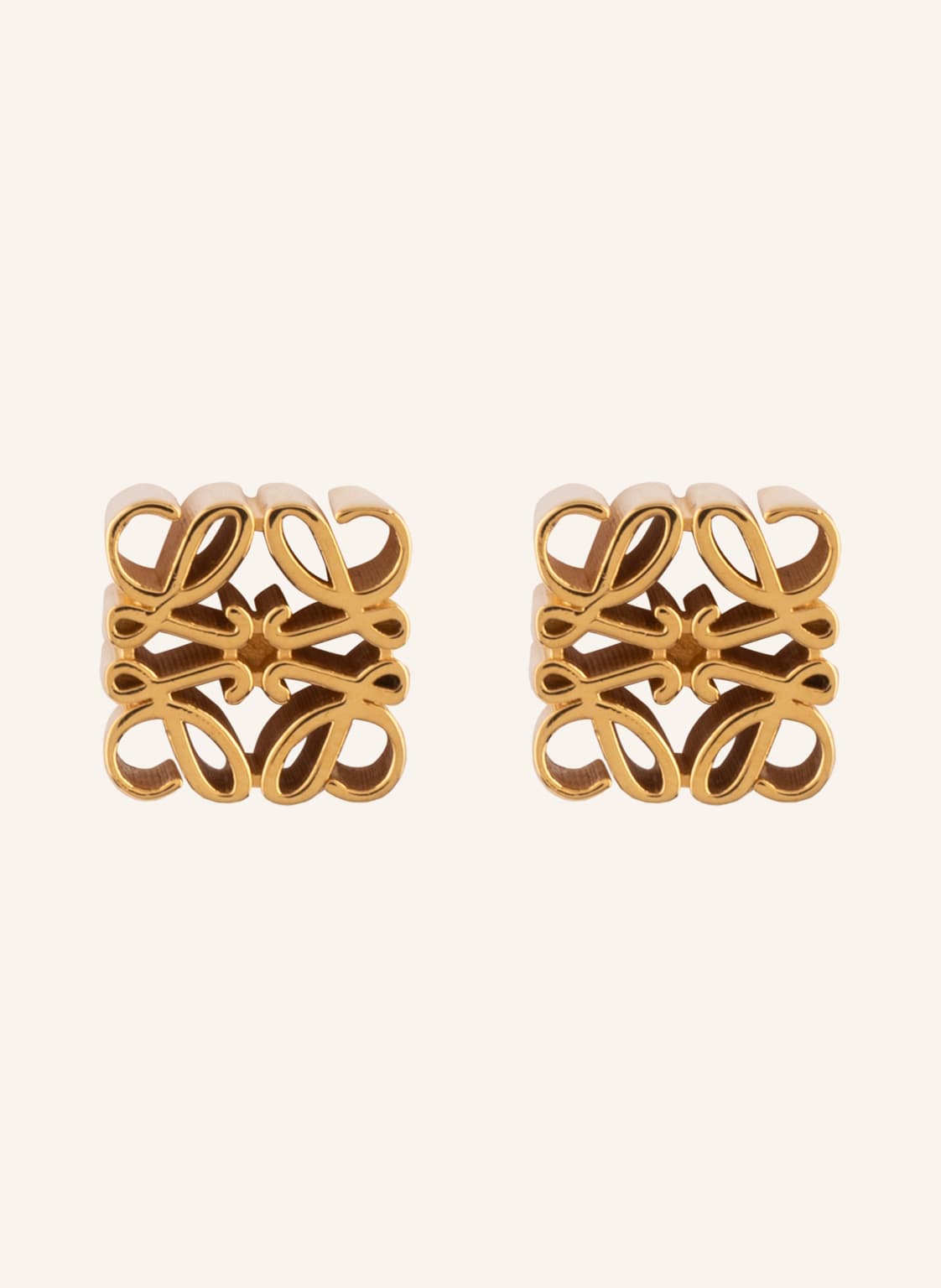 Loewe Ohrstecker Anagram gold von Loewe