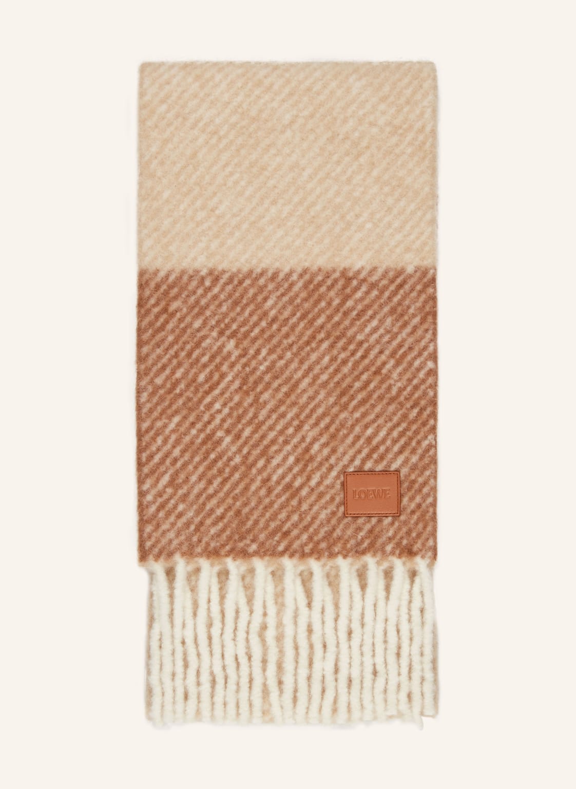 Loewe Schal Mit Alpaka beige von Loewe