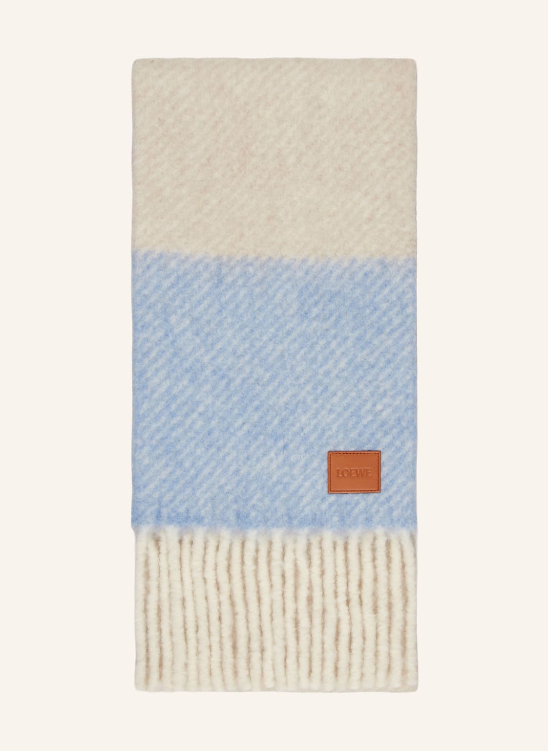 Loewe Schal Mit Alpaka blau von Loewe