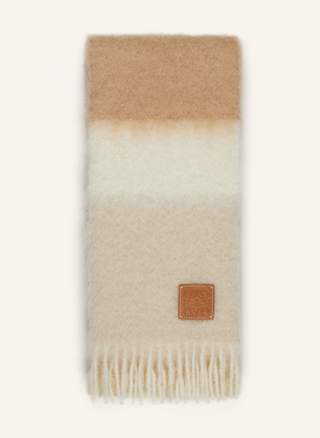 Loewe Schal Mit Mohair beige von Loewe