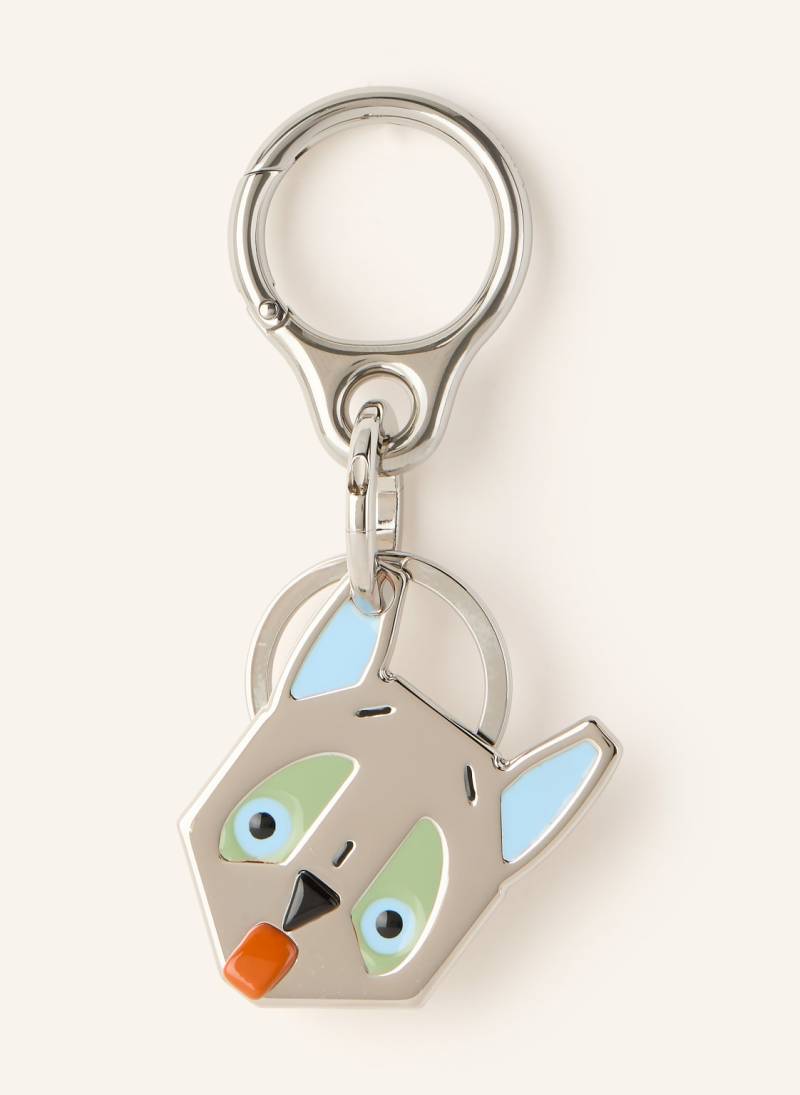 Loewe Schlüsselanhänger Futuristic Cat silber von Loewe