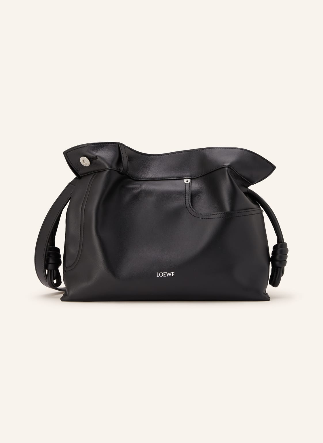 Loewe Schultertasche Flamenco schwarz von Loewe