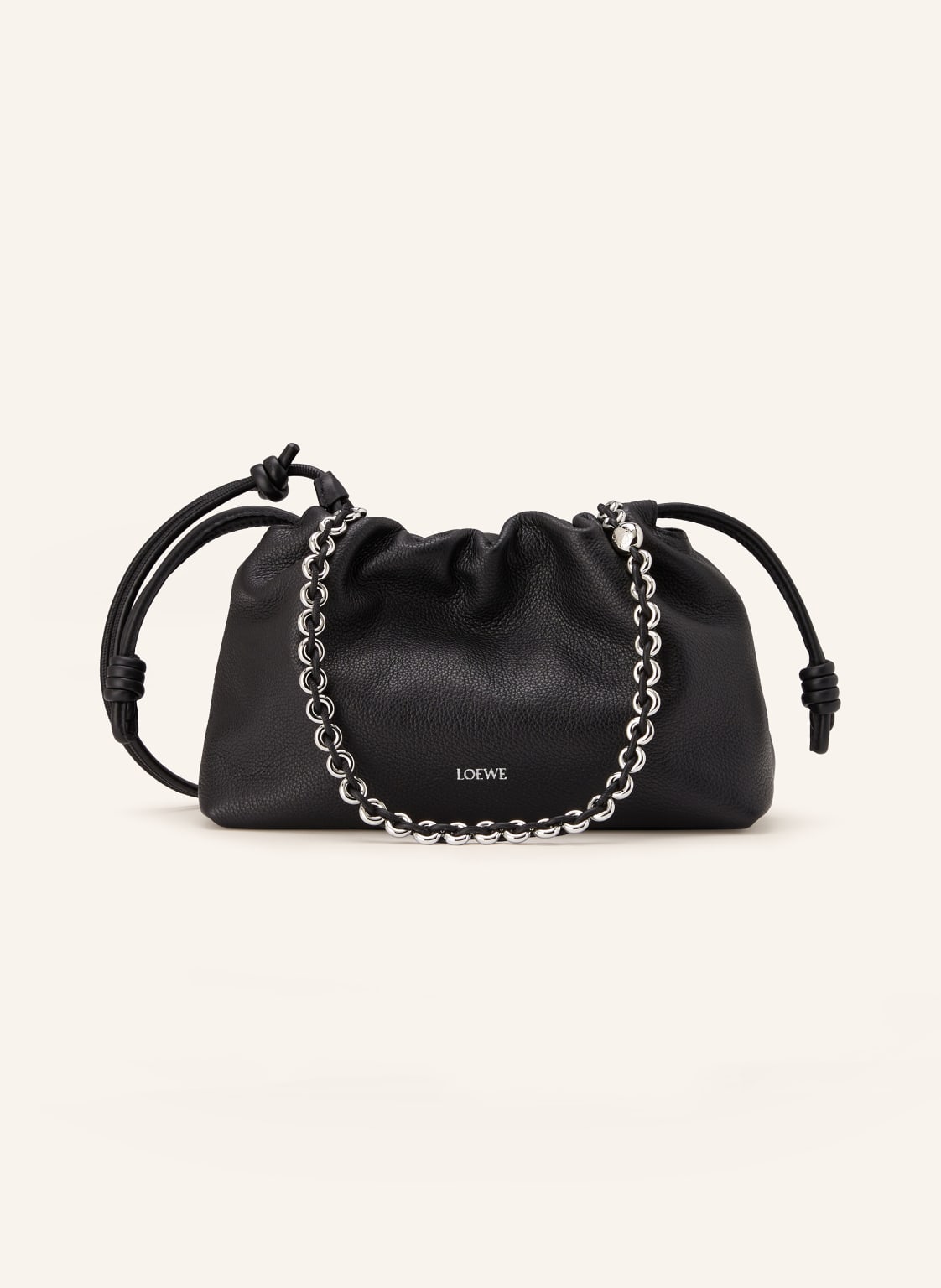 Loewe Schultertasche Flamenco schwarz von Loewe