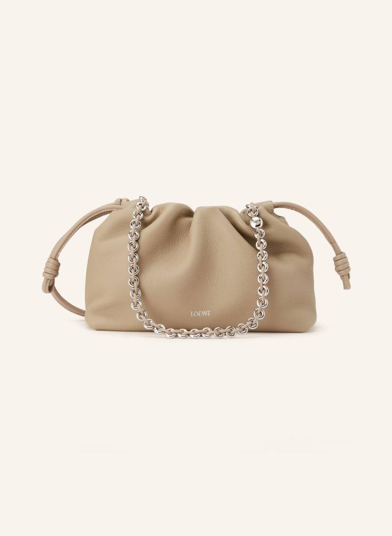 Loewe Schultertasche Flamenco weiss von Loewe