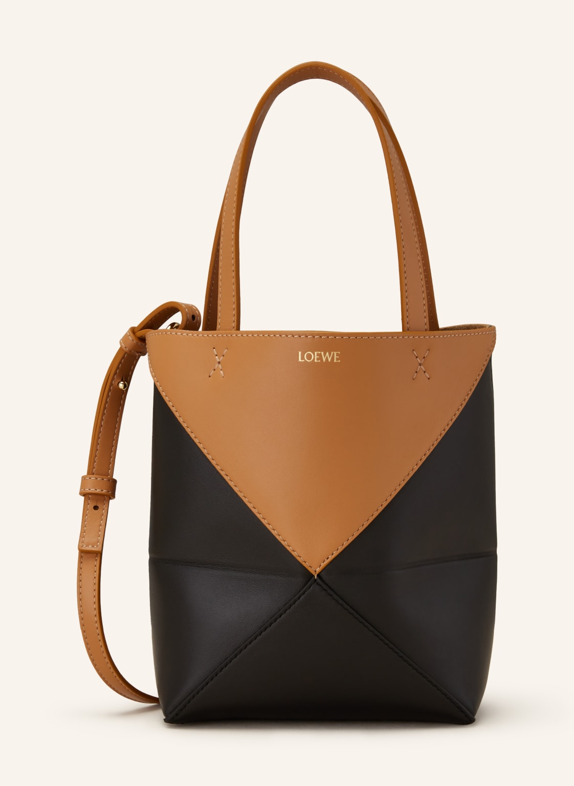 Loewe Shopper Puzzle Fold schwarz von Loewe