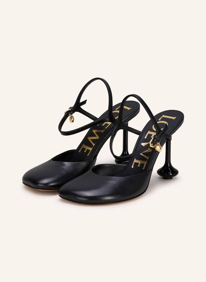 Loewe Slingpumps Toy schwarz von Loewe
