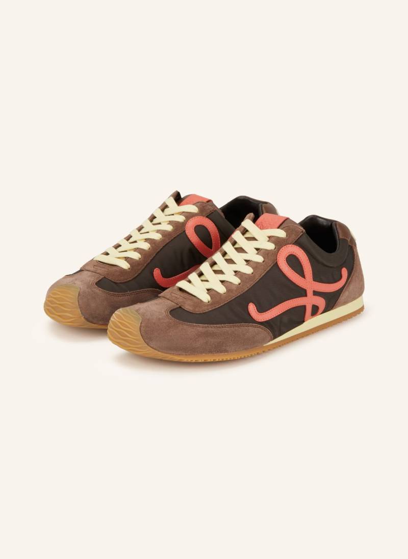 Loewe Sneaker Ballett Runner 2.0 braun von Loewe