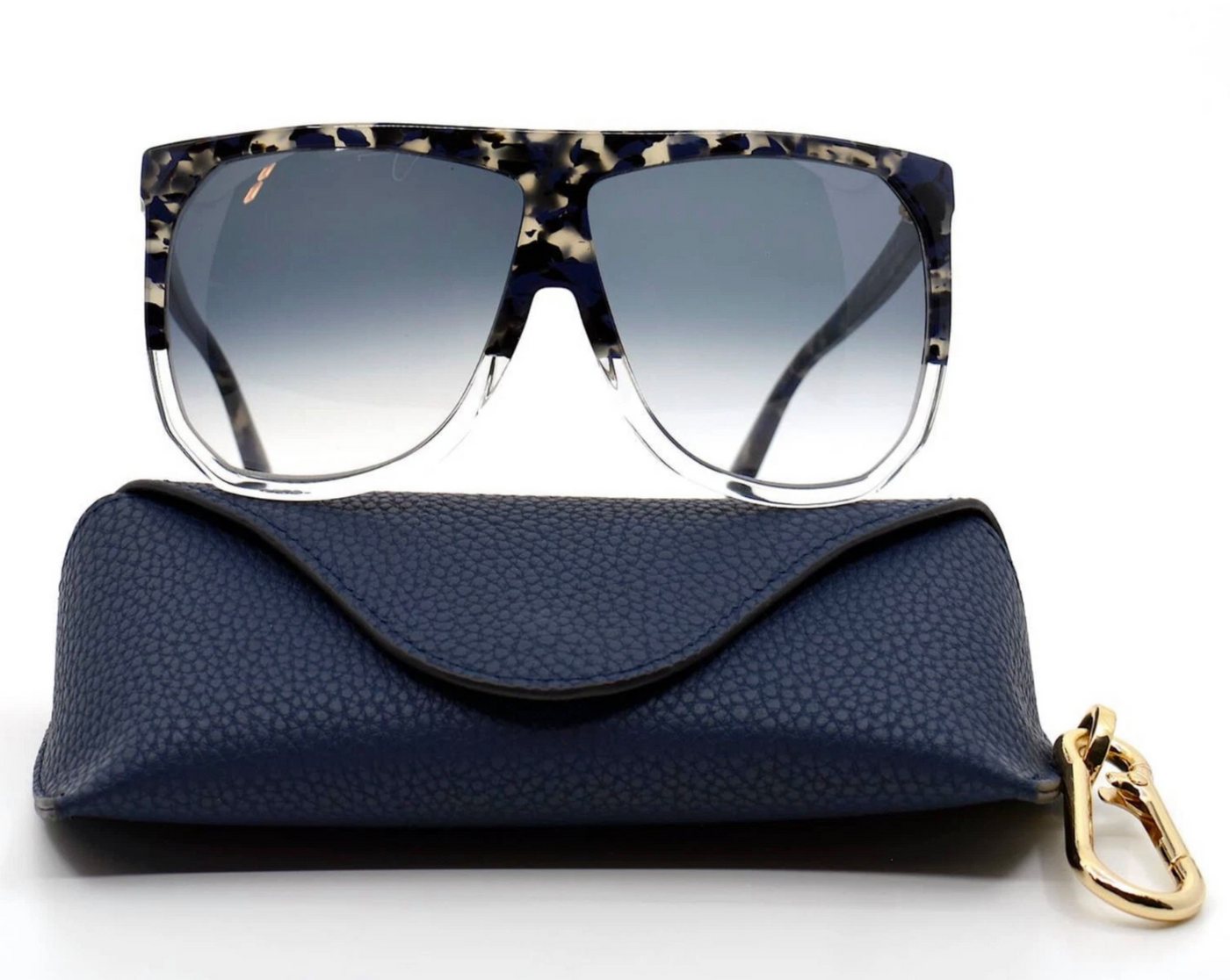 Loewe Sonnenbrille EYEWEAR Filipa Oversized Flat-Top Handgefertigt in Italien Unisex 100 % UV-Schutz und verlaufsgetönte Gläser von Loewe