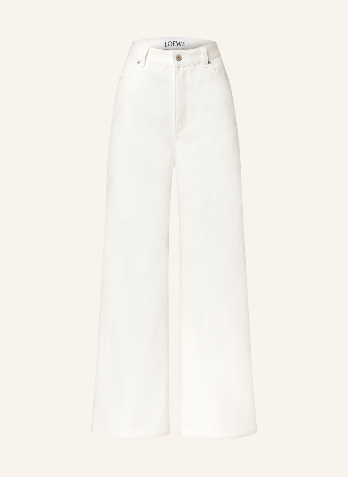 Loewe Straight Jeans weiss von Loewe