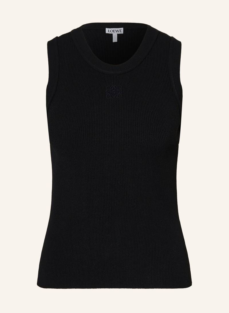 Loewe Stricktop schwarz von Loewe