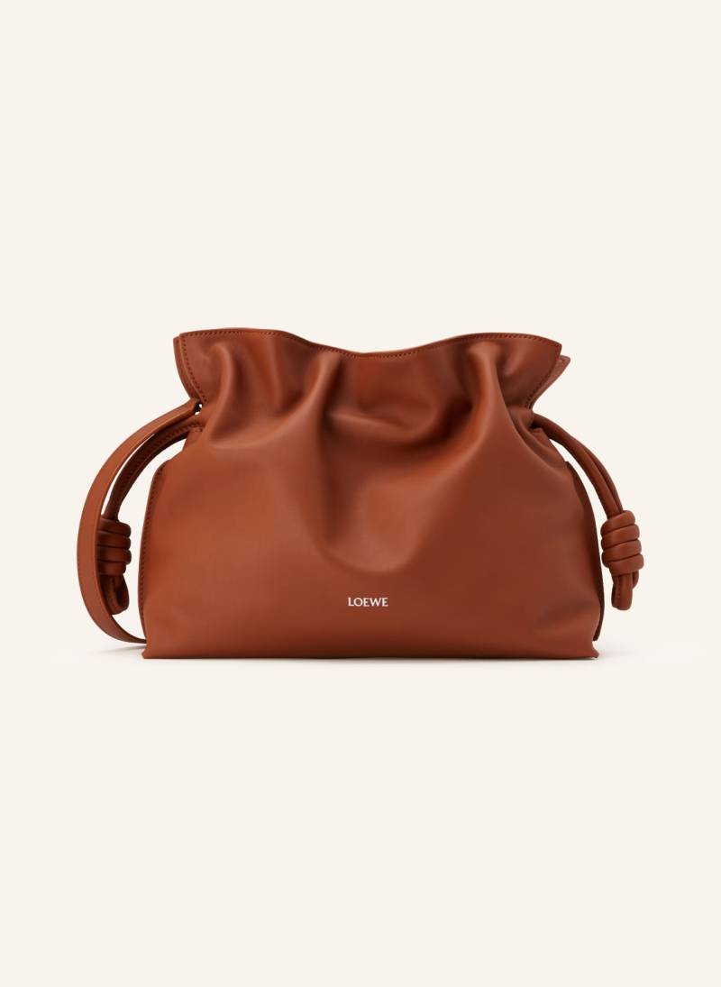 Loewe Umhängetasche Flamenco Medium braun von Loewe