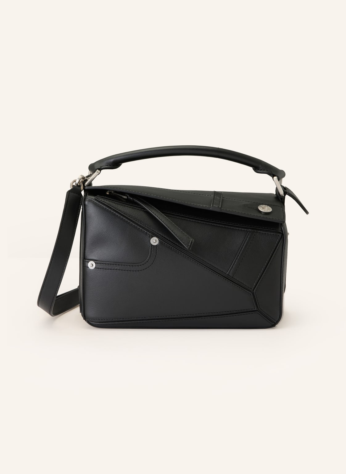 Loewe Umhängetasche Puzzle Panta Small schwarz von Loewe