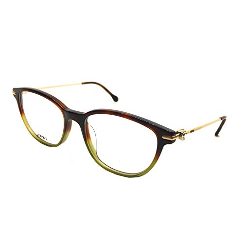 Loewe Unisex-Erwachsene VLW951M510GEN Brillengestelle, Grün (Shiny Grad.Havana Green), 55 von Loewe