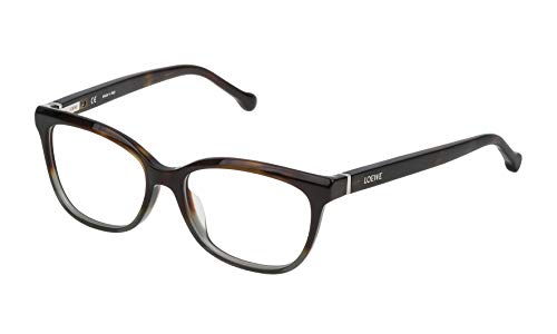 Loewe Unisex-Erwachsene VLWA23M520793 Brillengestelle, Mehrfarbig (Havana/Light Grey), 55 von LOEWE