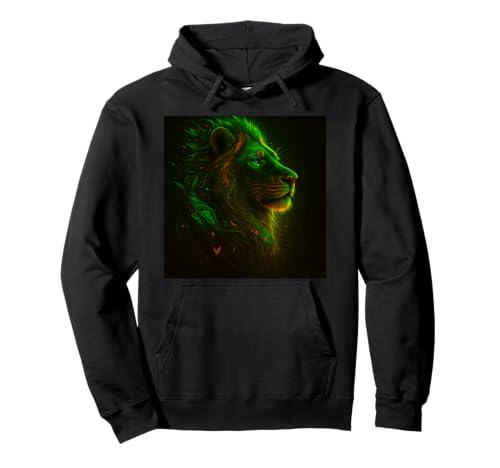 Löwen Shirt Sternzeichen Löwe Geschenk Herren & Damen Löwe Pullover Hoodie von Löwen Shop für Herren & Damen