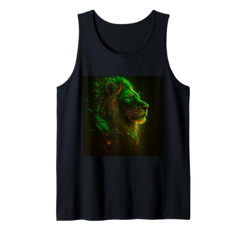 Löwen Shirt Sternzeichen Löwe Geschenk Herren & Damen Löwe Tank Top von Löwen Shop für Herren & Damen
