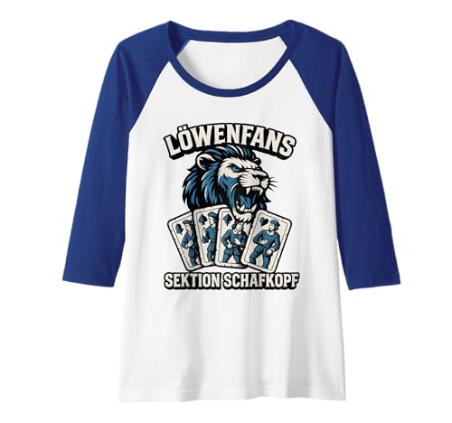 Damen Löwenfans - Sektion Schafkopf Raglan Damen Löwenfans - Sektion Schafkopf Raglan von Löwenfashion