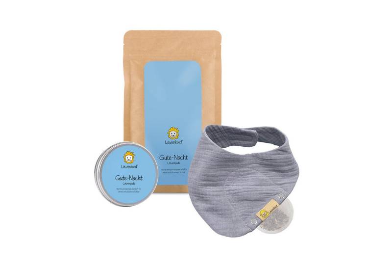 Löwenkind Babypflege-Set Gute-Nacht-Set, Sanfte Unterstützung aus der Natur von Löwenkind