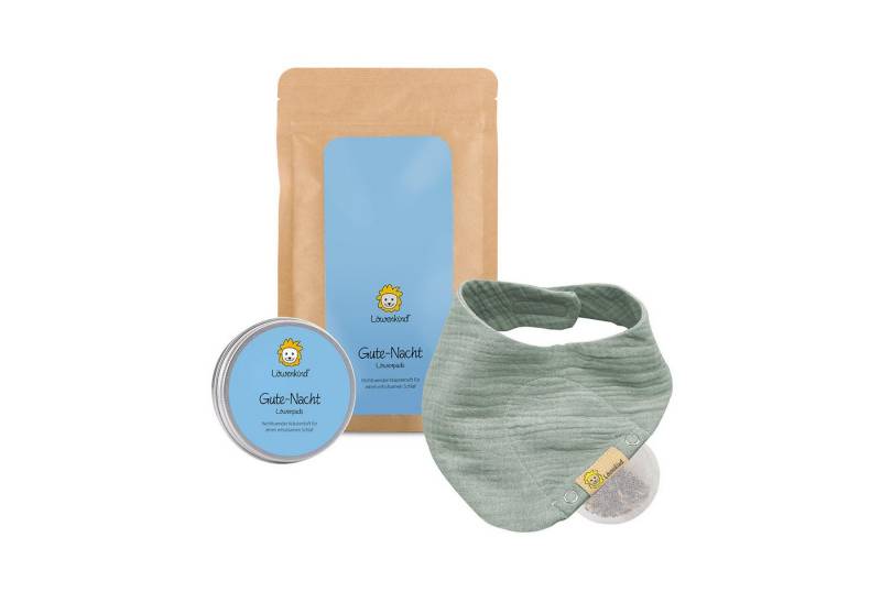 Löwenkind Babypflege-Set Gute-Nacht-Set, Sanfte Unterstützung aus der Natur von Löwenkind