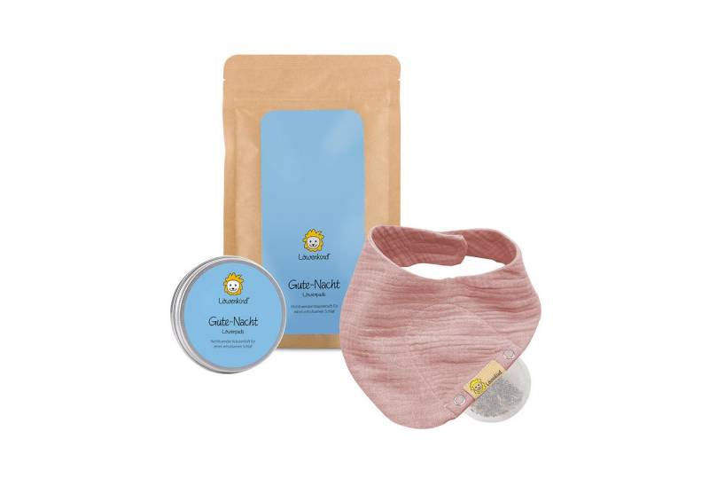 Löwenkind Babypflege-Set Gute-Nacht-Set, Sanfte Unterstützung aus der Natur von Löwenkind