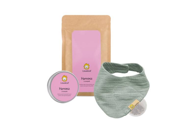 Löwenkind Babypflege-Set Harmonie-Set, Sanfte Unterstützung aus der Natur von Löwenkind