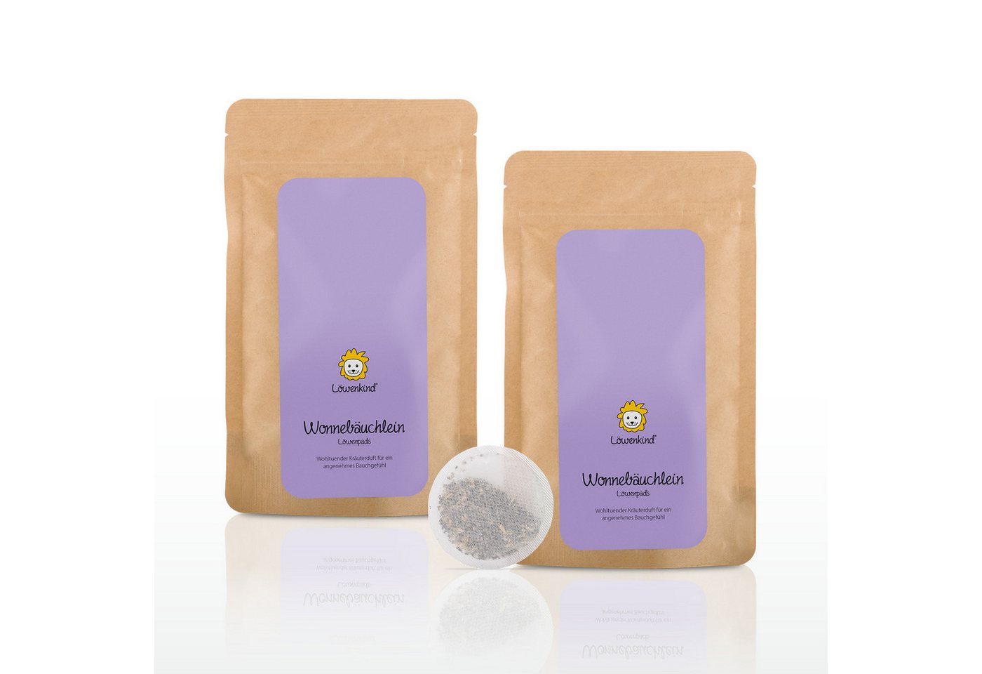 Löwenkind Körperpflegemittel Wonnebäuchlein-Kräuterpads Nachfüllpackungen, 2-tlg., 2x10 Pads = Ø 100 Tage nutzbar Löwenkind Körperpflegemittel Wonnebäuchlein-Kräuterpads Nachfüllpackungen, 2-tlg., 2x10 Pads = Ø 100 Tage nutzbar von Löwenkind