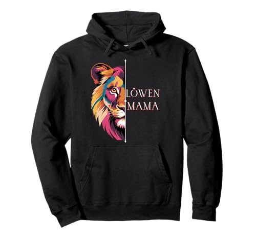 Löwenmama Mama Mutter Buntes Motiv Muttertag oder Geburtsta Pullover Hoodie von Löwenmama Mama Mutter Buntes Motiv Muttertag.